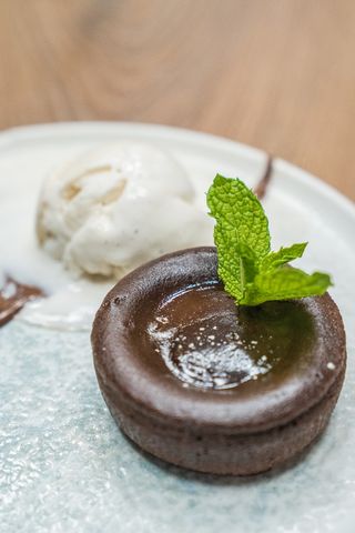 Coulant de chocolate