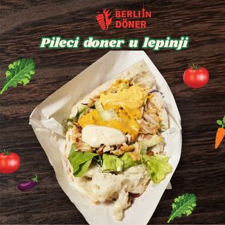 Pileći Doner kebab u lepinji