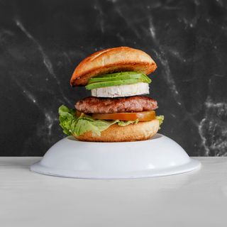 Hamburguesa con queso Cabra