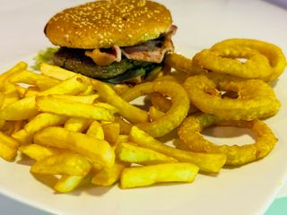 Hamburguesa Laurel hardy’s especial 