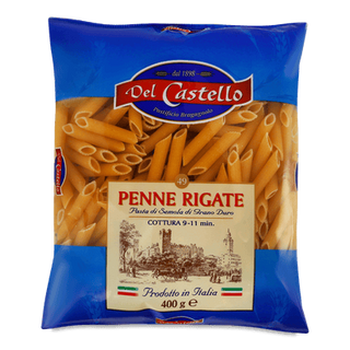 Вироби макаронні Del Castello «Пенне рігате» (400г)