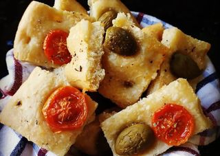 Focaccia With Vegetables