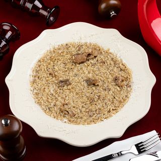 ტყის სოკოს რიზოტო