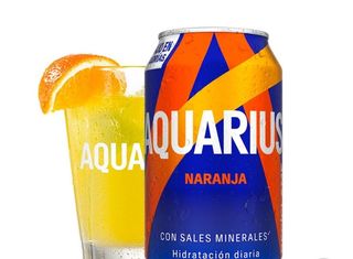 Aquarius Naranja lata 330ml.