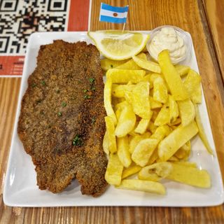 Milanesa argentina  (ternera empanada) 