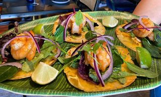 Quesadillas Langostinos