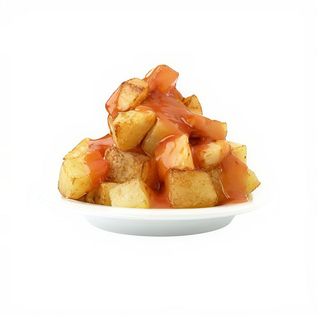 Ración De Patatas Bravas (Grande)