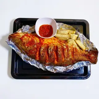 Grilled Croaker Fish