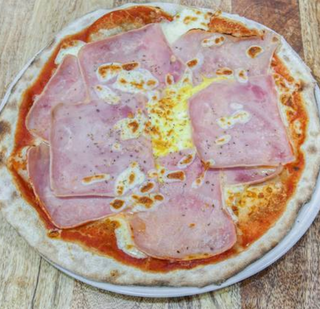 Pizza Bismarck (33 cm.)