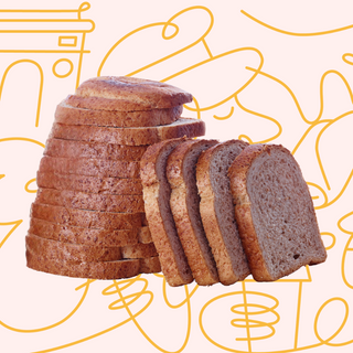 Toast negru cu seminte