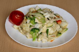 Kurczak w zielonym curry