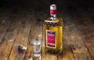 Текила "OLMECA Blanco" (50мл)