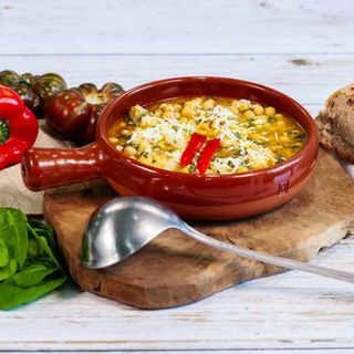 Garbanzos Con Bacalao Y Espinacas