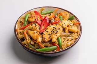 Лапша Рисова з куркою (380г)