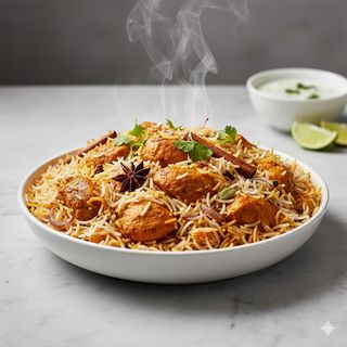 Biryani di carne o pollo
