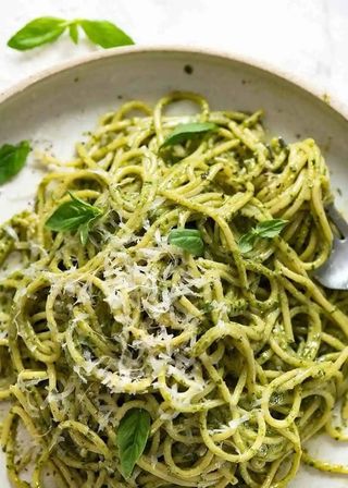Espagueti Pesto
