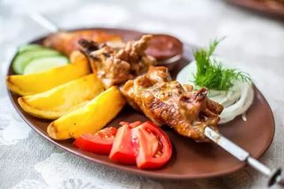 Шашлык из окорочков