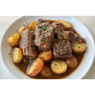 Tender Beef Brisket With Potatoes