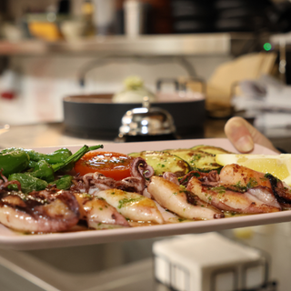 Calamars a la planxa