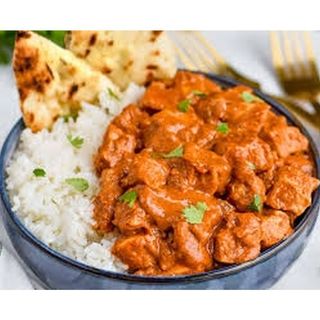 Butter Chicken With Naan/Rice