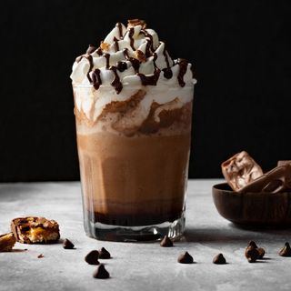 Batido de chocolate con nata