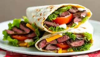 Aloo tikka roll