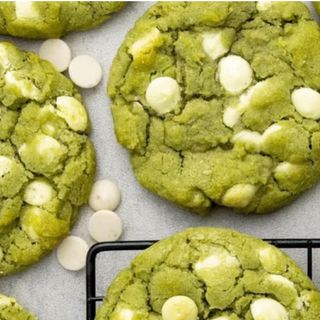 Cookies matcha chocolat blanc