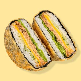 Суші бургер з вугрем у соусі кімчі (350г)