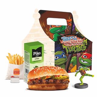Черепашки-ниндзя с Гамбургером