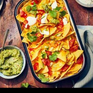 Nachos Com Gucamole