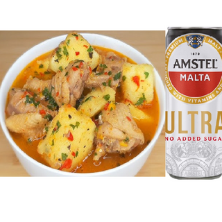 Turkey Peppersoup + Fayrouz or Malt