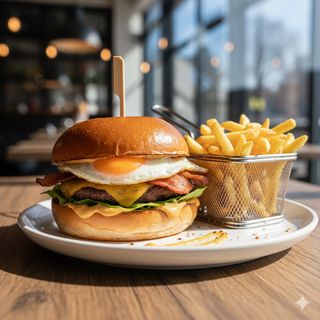 Hamburguesa especial 100% vacuno (140 g.)