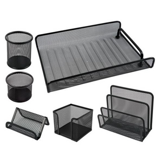 Ensemble De Bureau 6 Pcs Métal