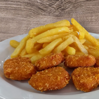Menú: Nuggets (6 Uds.) + Patatas + Bebida