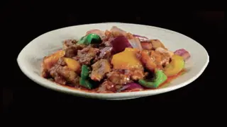 Manzo con salsa shacha