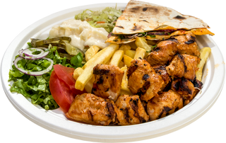 FRIGARUI DE PUI ‘SHISH TAOUK’ CU OREZ ARABESC 200/150/50 GR