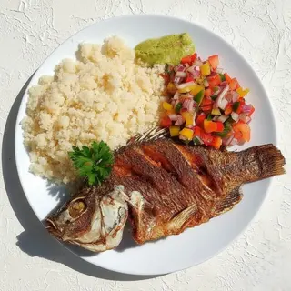 Attiéké Poisson Frit