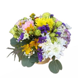 Caixa campestre ao gosto do florista 