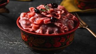 ვარენიკი ცოცხალი ალუბლით 15 ცალი