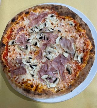 Prosciutto Cotto e Funghi 