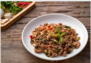 50. Arroz Tostado Con Ternera (Cubak)