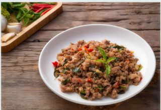 50. Arroz Tostado Con Ternera (Cubak)