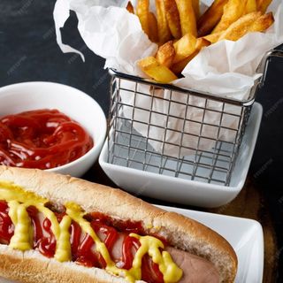 Menú Hot dog