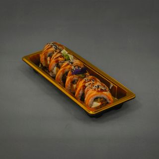 Лосось с угрем