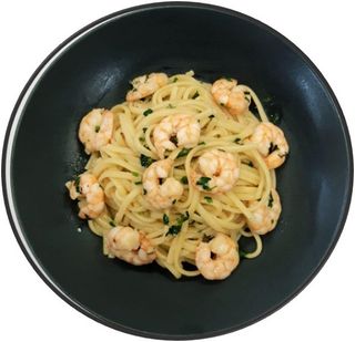 Linguine all Aglio e Gamberi