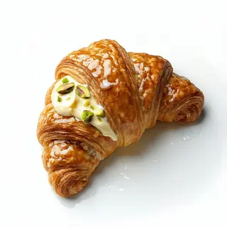Brioche crema pistacchio