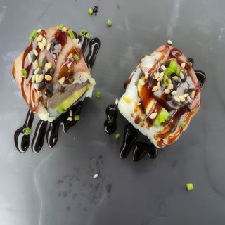 Aburi Atún Roll (8 Uds.)