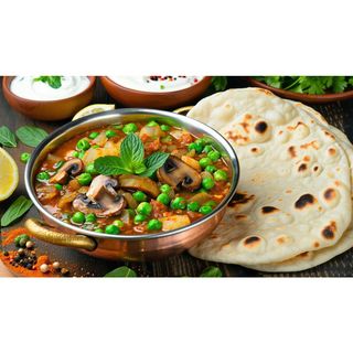 Mushroom Matar (Peas)