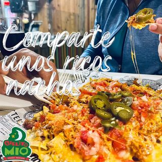 Nachos 3 Quesos Pastor 