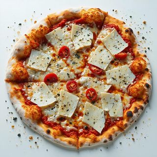 Pizza le rosse 4 formaggi